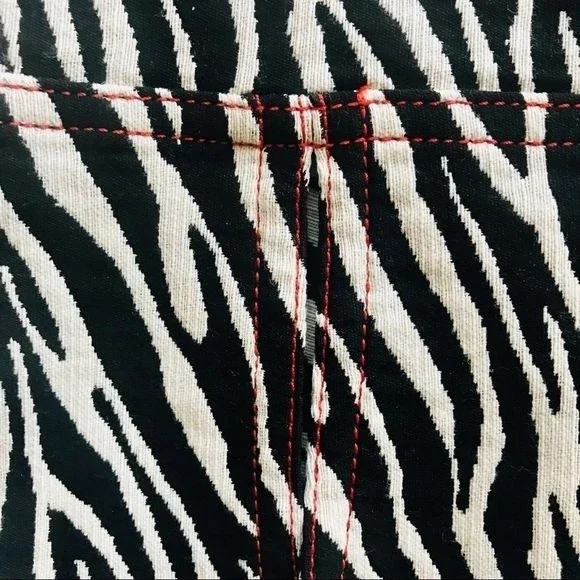 New Yoana Baraschi Jacket Drape Front Long Sleeves Zebra Size 4 - Picture 9 of 11